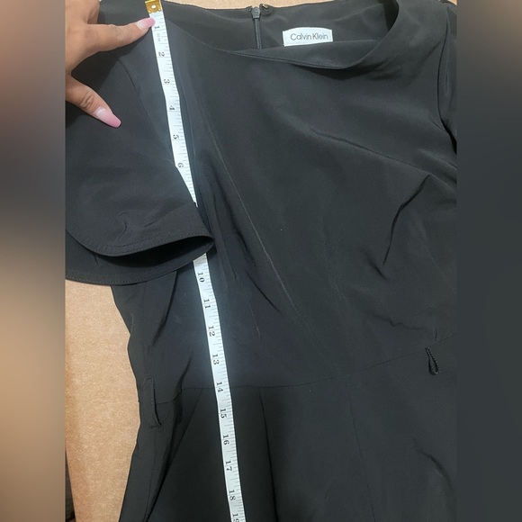 Calvin Klein Olive Romper | Minimalist Chic Utility Style | Size 4 - Picture 7 of 8